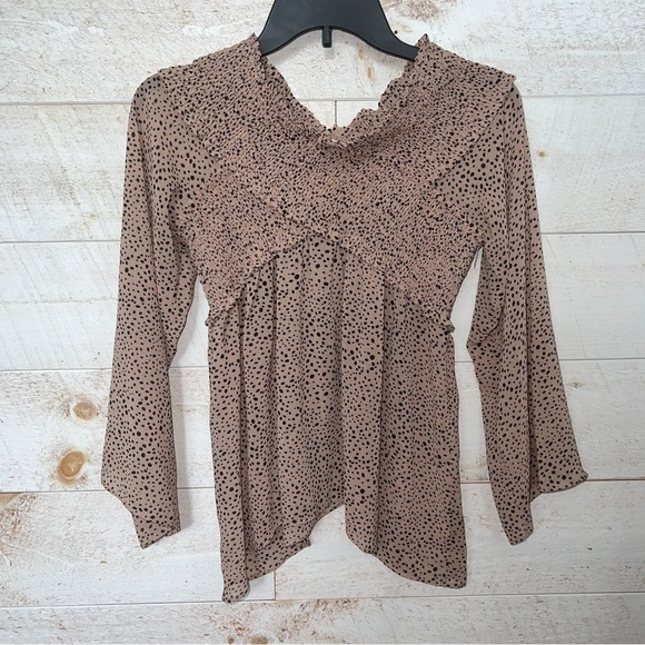 VICI Flawless Women’s Cheetah Print Off Shoulder Blouse Size S - Picture 2 of 5